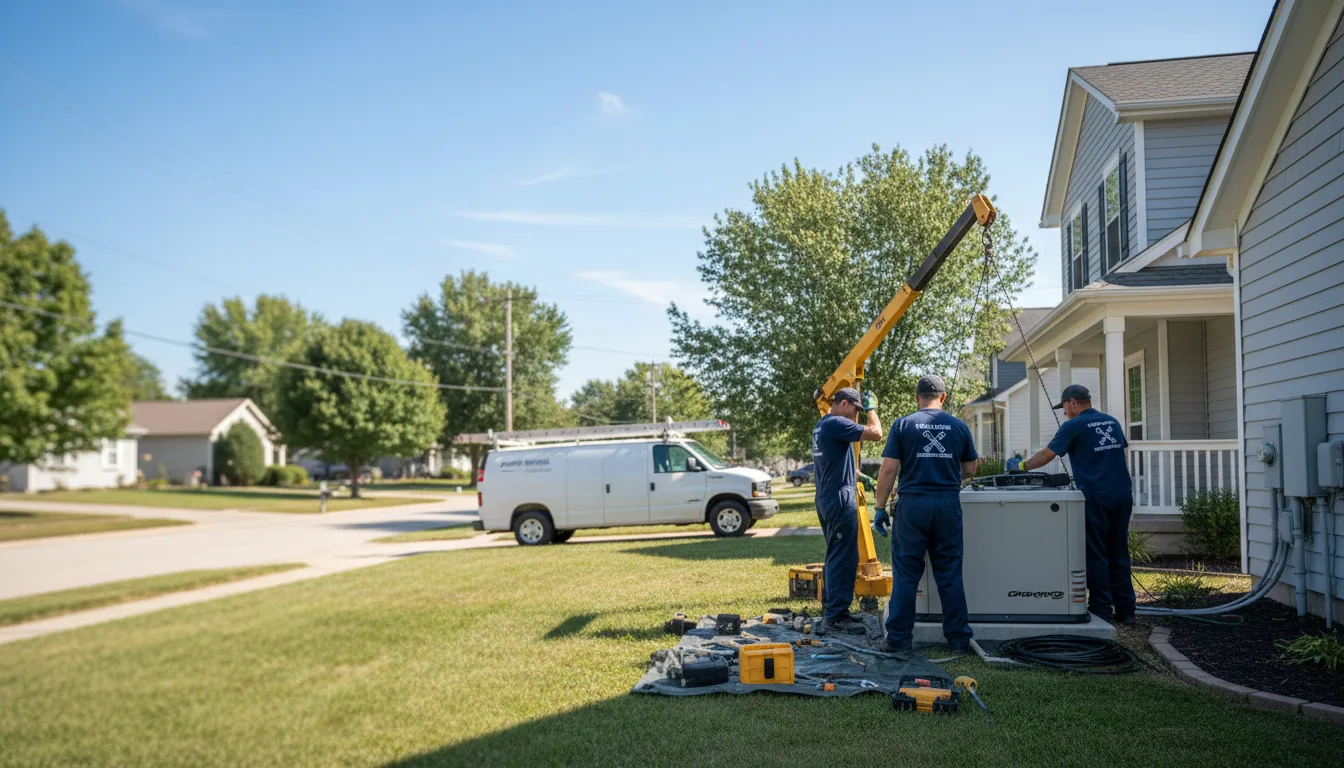 Generator Installation in Cedar Hill, TX near me